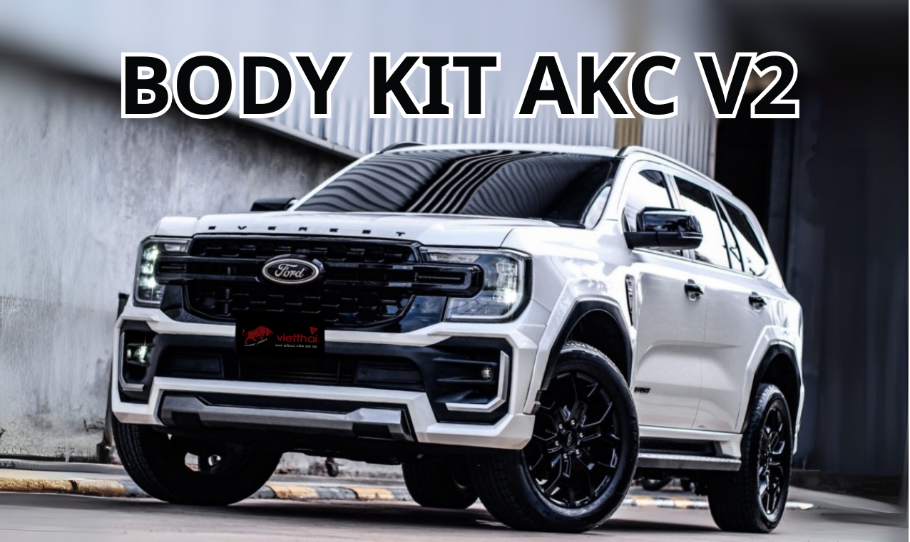 Độ Bodykit AKC V2 Cho Ford Everest NextGen – Thể Thao & Cá Tính